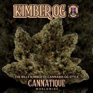 Billy Kimber OG by Cannatique — legendary premium OG exotic cannabis worldwide delivery
