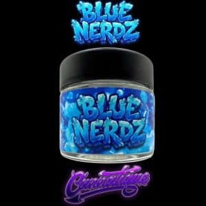 Blue Nerdz by Cannatique — vivid premium blue exotic Nerdz cannabis worldwide delivery