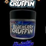 Blueberry Cruffin by Cannatique — unique blueberry pastry exotic cannabis worldwide delivery