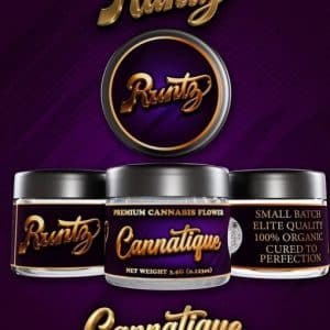 Cannatique Runtz Batch Premium Exotic — top batch-assessed premium Runtz cannabis worldwide delivery