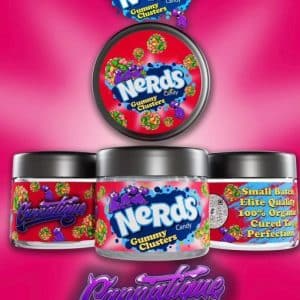 Nerbs Candy Gummy Clusters by Cannatique — sweet Nerdz gummy cluster exotic cannabis worldwide