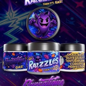 New Razzzles Gas By Cannatique New Drops — fresh triple-Z gas exotic cannabis worldwide delivery