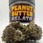 Peanut Butter Gelato 4 Strain by Cannatique nutty gelato exotic cannabis worldwide delivery