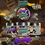 Premium MoneyBags Runtz by Cannatique — top-shelf maximum purple Runtz cannabis worldwide delivery