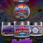Cherry Raindrops By Cannatique cherry terpene glistening resin cannabis flower